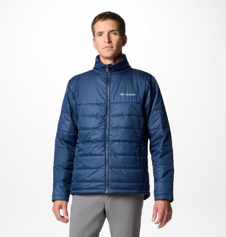 Chaqueta impermeable 3-en-1 con aislamiento Element Blocker III para hombre, Color: Dark Mountain, image 7