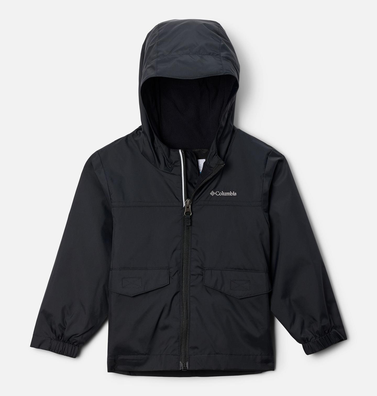 Куртка Columbia Rain-Zilla II Jacket для мальчиков-малышей, цвет: Чёрный — фото 1