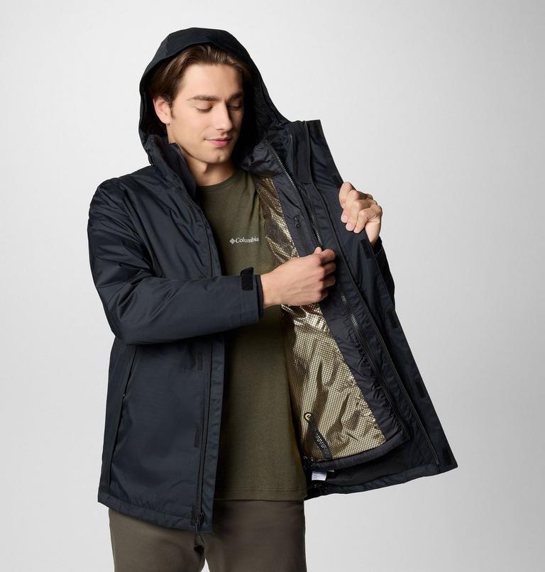 Men's Oak Harbor 3-in-1 Waterproof Insulated Jacket, Color: Black, image 6