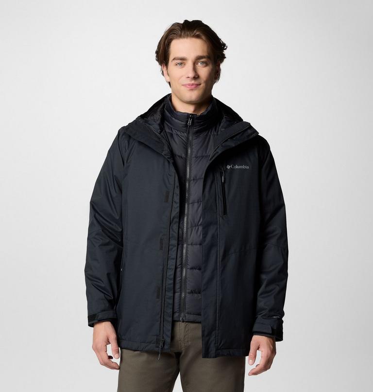 Men's Oak Harbor 3-in-1 Waterproof Insulated Jacket, Color: Black, image 8