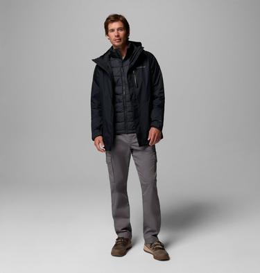 Men's Oak Harbor 3-in-1 Waterproof Insulated Jacket, Color: Black, image 6
