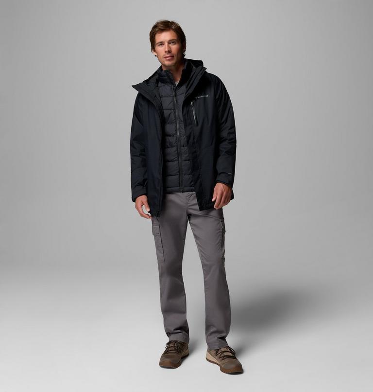 Men's Oak Harbor 3-in-1 Waterproof Insulated Jacket, Color: Black, image 2