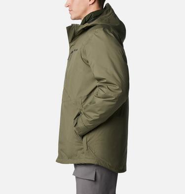 Veste Isolée Imperméable 3-en-1 Oak Harbor Homme, Color: Stone Green, image 11