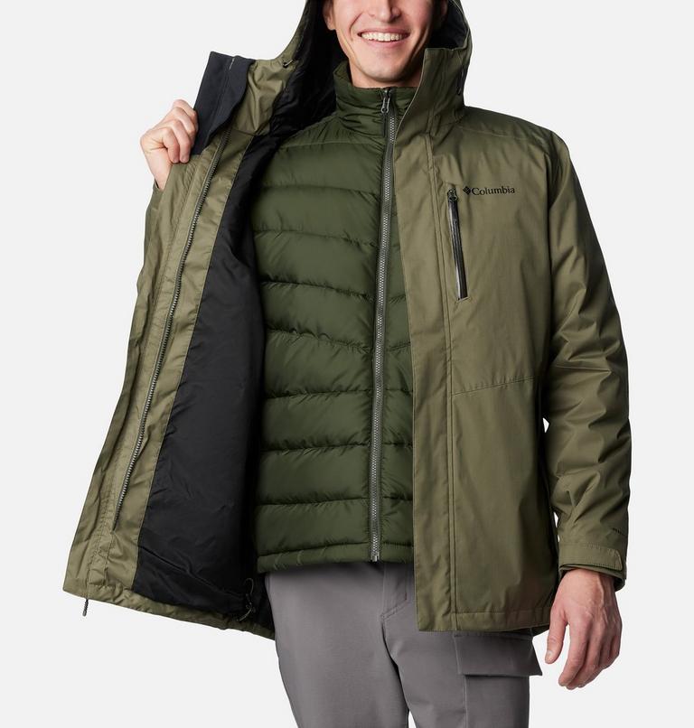 Men's Oak Harbor 3-in-1 Waterproof Insulated Jacket, Color: Stone Green, image 5