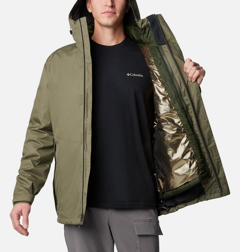 Men's Oak Harbor 3-in-1 Waterproof Insulated Jacket, Color: Stone Green, image 6