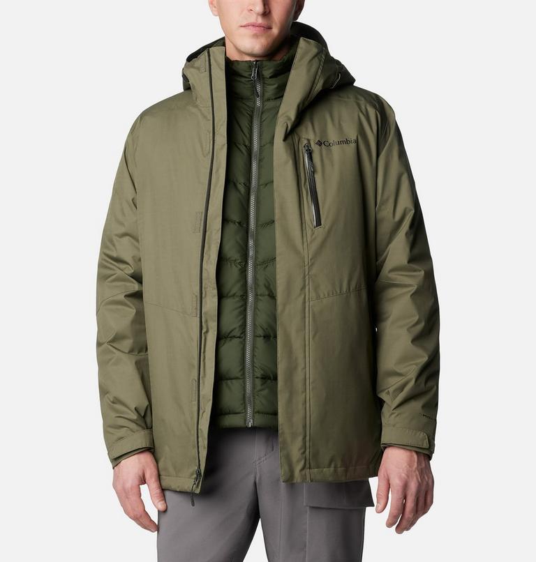Men's Oak Harbor 3-in-1 Waterproof Insulated Jacket, Color: Stone Green, image 11