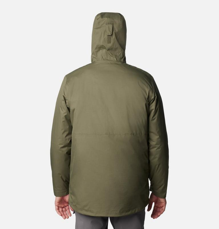 Men's Oak Harbor 3-in-1 Waterproof Insulated Jacket, Color: Stone Green, image 2