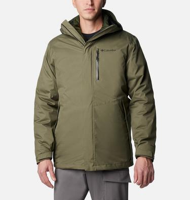 Veste Isolée Imperméable 3-en-1 Oak Harbor Homme, Color: Stone Green, image 9