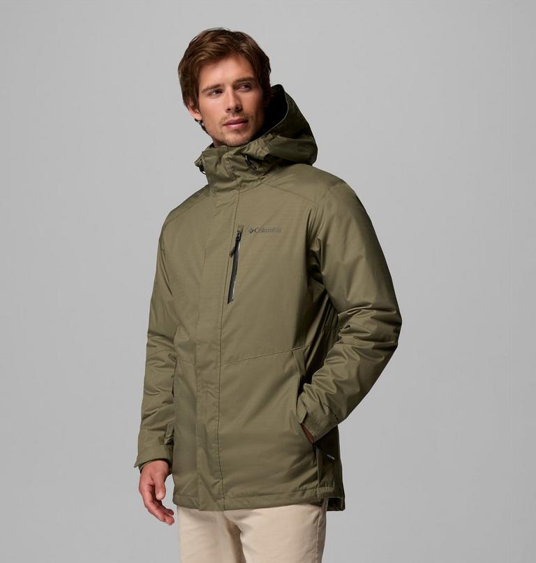 Men's Oak Harbor 3-in-1 Waterproof Insulated Jacket, Color: Stone Green, image 4