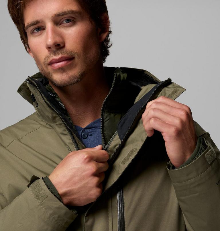 Men's Oak Harbor 3-in-1 Waterproof Insulated Jacket, Color: Stone Green, image 8