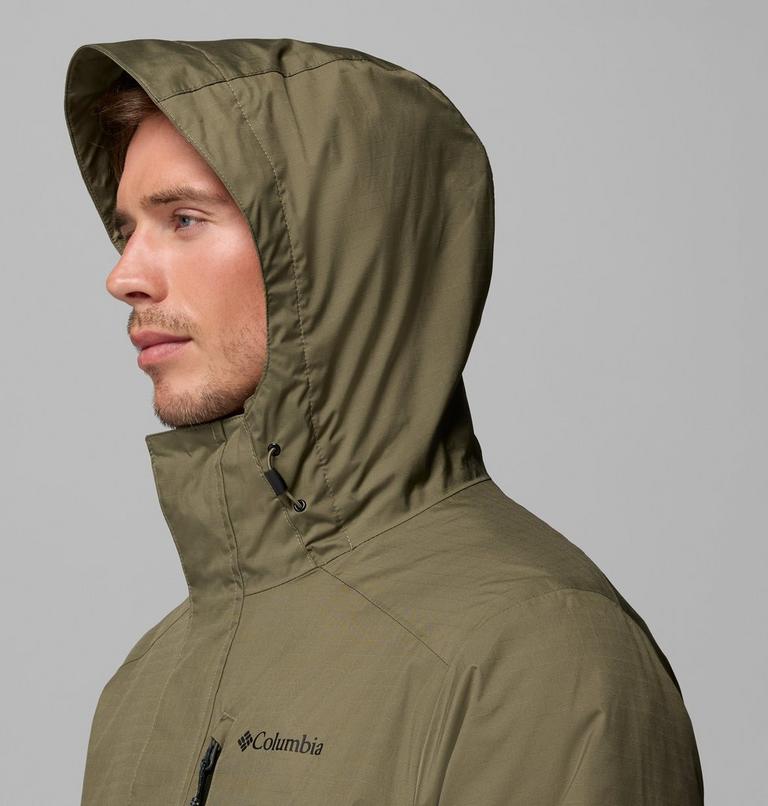 Men's Oak Harbor 3-in-1 Waterproof Insulated Jacket, Color: Stone Green, image 10