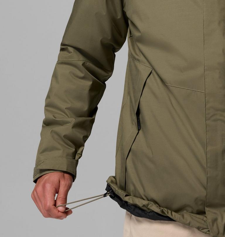 Men's Oak Harbor 3-in-1 Waterproof Insulated Jacket, Color: Stone Green, image 11