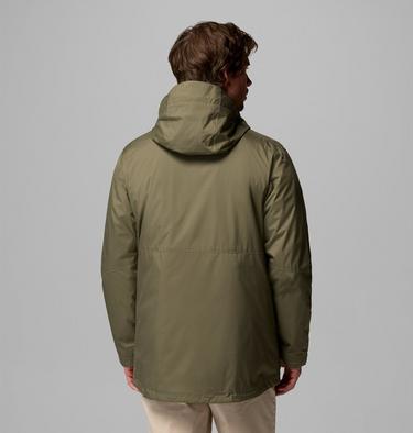 Men's Oak Harbor 3-in-1 Waterproof Insulated Jacket, Color: Stone Green, image 3