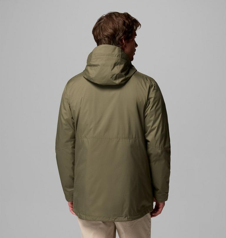 Men's Oak Harbor 3-in-1 Waterproof Insulated Jacket, Color: Stone Green, image 3