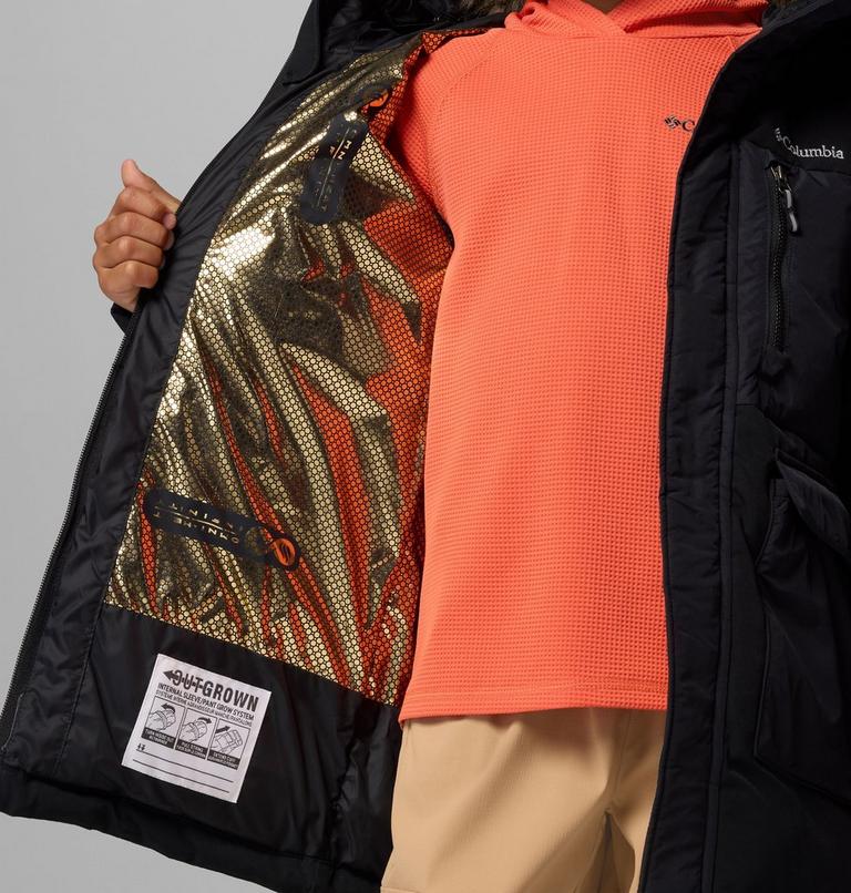Boys' Marquam Peak Fusion II Parka, Color: Black, image 7