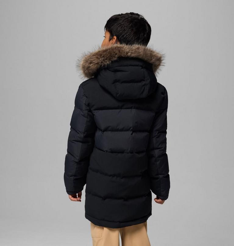 Boys' Marquam Peak Fusion II Parka, Color: Black, image 3