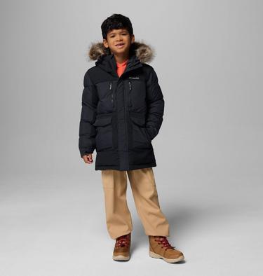 Parka Marquam Peak Fusion II para niño, Color: Black, image 1