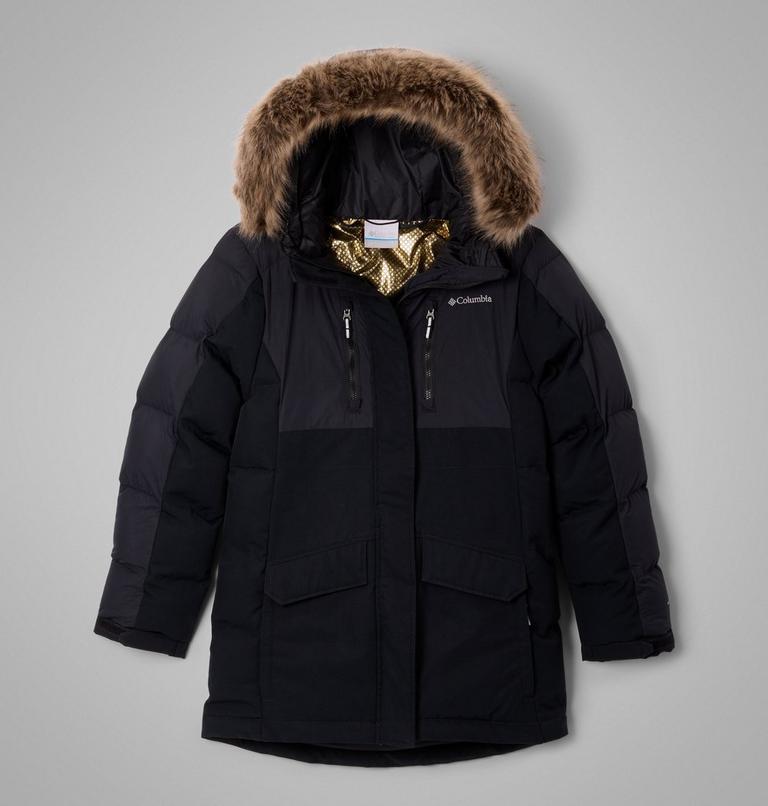 Girl's Marquam Peak Fusion III Parka, Color: Black, image 1