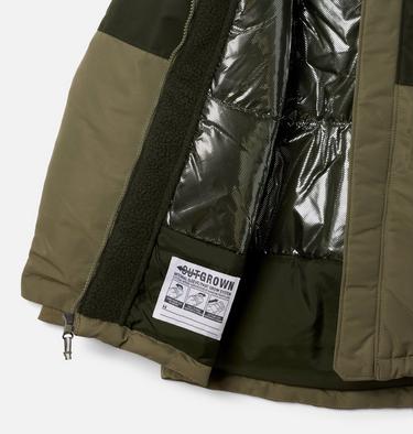 Boy's Nordic Strider II Waterproof Parka, Color: Stone Green, Greenscape, image 3