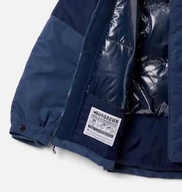 Boy's Nordic Strider II Waterproof Parka, Color: Dark Mountain, Collegiate Navy, image 9