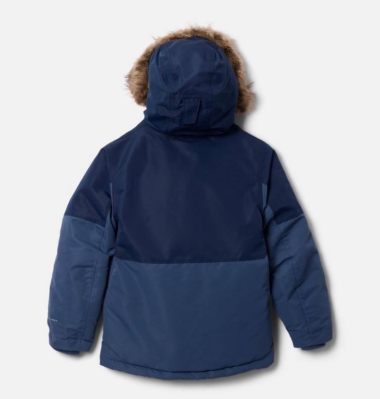 Boy's Nordic Strider II Waterproof Parka, Color: Dark Mountain, Collegiate Navy, image 2