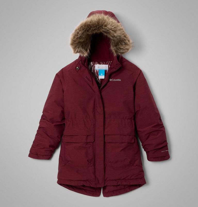 Girls' Nordic Strider II Jacket, Color: Rich Wine, image 1