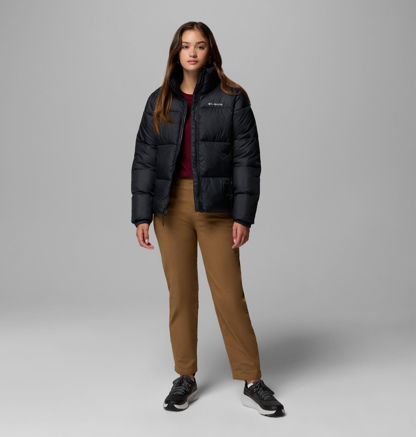 Женская куртка Columbia Puffect II Full Zip, цвет: Чёрный — фото 2
