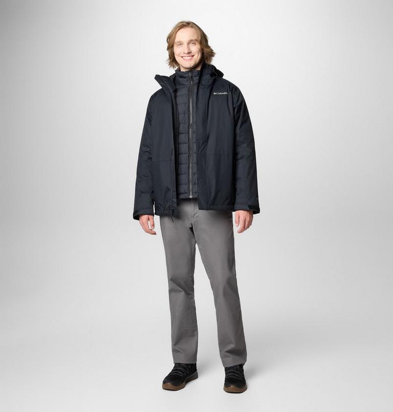 Men's Point Park 3-In-1 Waterproof Insulated Jacket, Color: Black, image 3