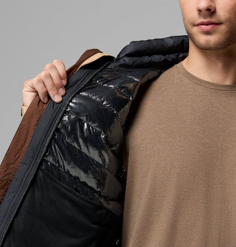 Chaqueta 3-en-1 impermeable con aislamiento Point Park para hombre, Color: Tobacco, Canoe, Black, image 7