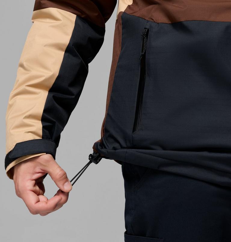 Chaqueta 3-en-1 impermeable con aislamiento Point Park para hombre, Color: Tobacco, Canoe, Black, image 10