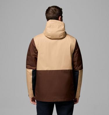 Giacca impermeabile e imbottita 3 in 1 Point Park da uomo, Color: Tobacco, Canoe, Black, image 7