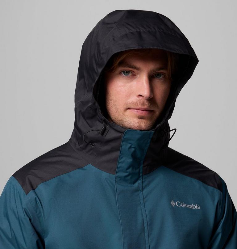 Chaqueta 3-en-1 impermeable con aislamiento Point Park para hombre, Color: Everblue, Shark, image 9