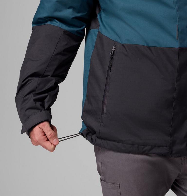 Chaqueta 3-en-1 impermeable con aislamiento Point Park para hombre, Color: Everblue, Shark, image 10