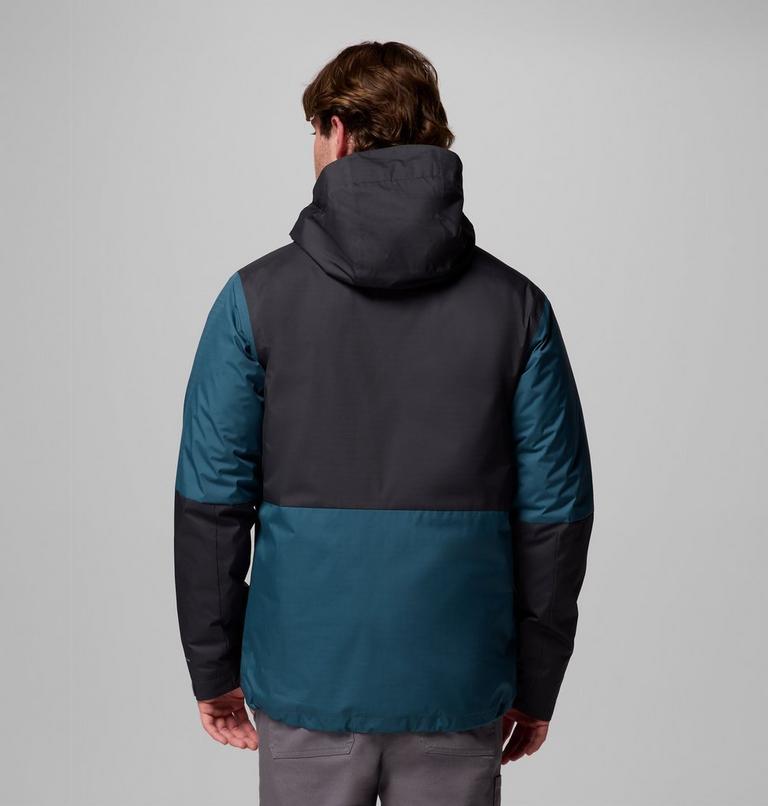 Chaqueta 3-en-1 impermeable con aislamiento Point Park para hombre, Color: Everblue, Shark, image 3