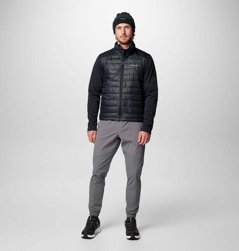 Chaqueta softshell de senderismo con aislamiento Columbia Tech para hombre, Color: Black, image 3