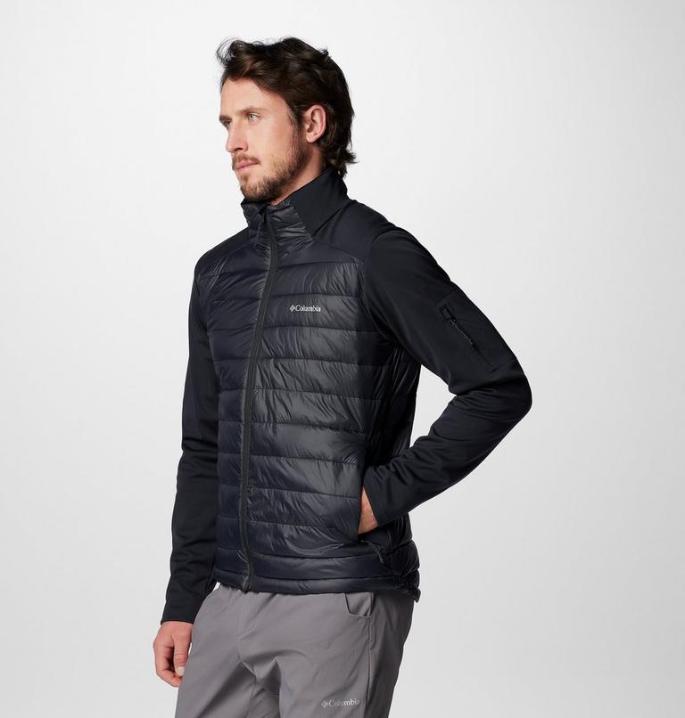 Chaqueta softshell de senderismo con aislamiento Columbia Tech para hombre, Color: Black, image 4