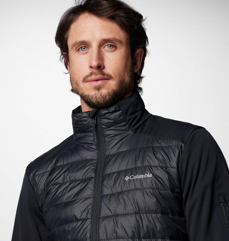 Chaqueta softshell de senderismo con aislamiento Columbia Tech para hombre, Color: Black, image 5