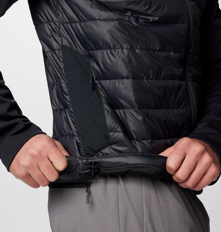 Chaqueta softshell de senderismo con aislamiento Columbia Tech para hombre, Color: Black, image 7