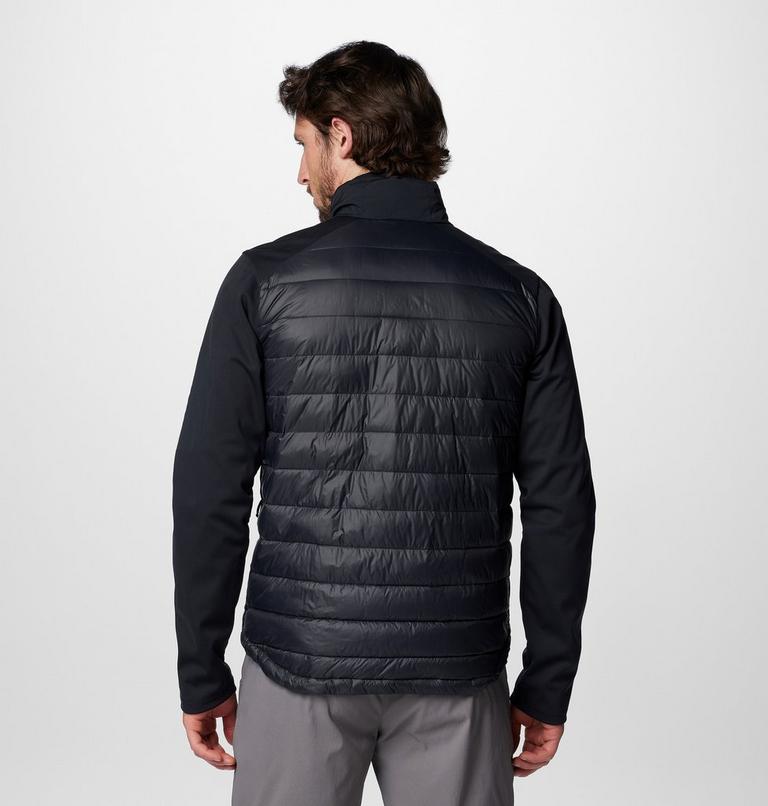 Chaqueta softshell de senderismo con aislamiento Columbia Tech para hombre, Color: Black, image 2
