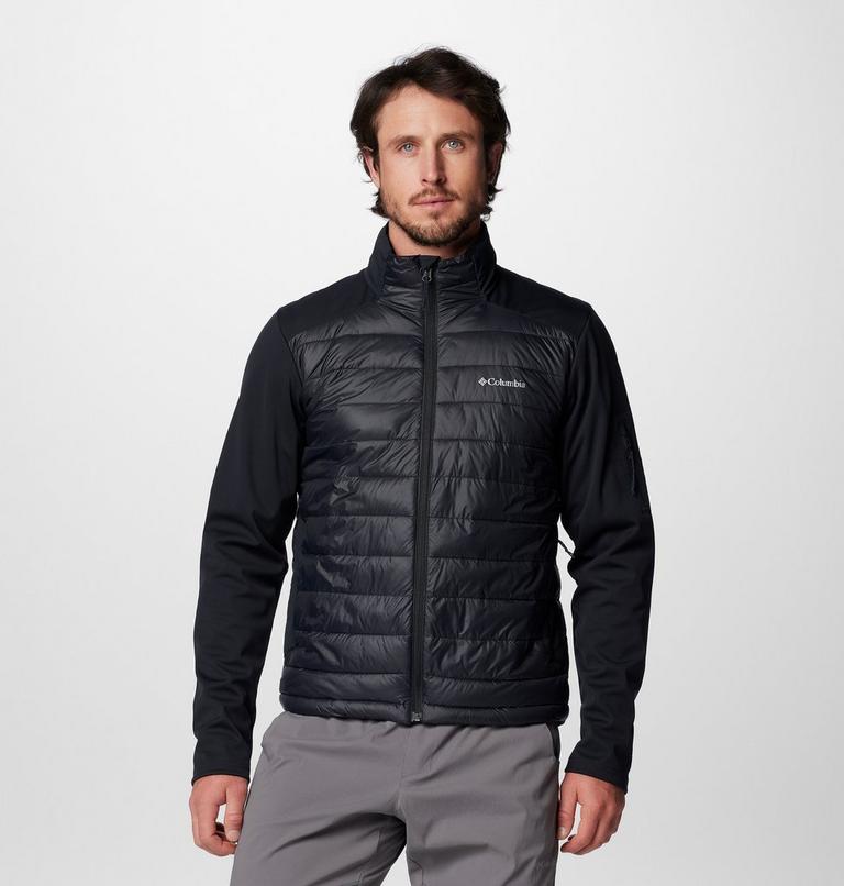 Chaqueta softshell de senderismo con aislamiento Columbia Tech para hombre, Color: Black, image 1
