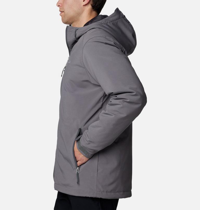 Chaqueta softshell Gate Racer para hombre, Color: City Grey, image 3