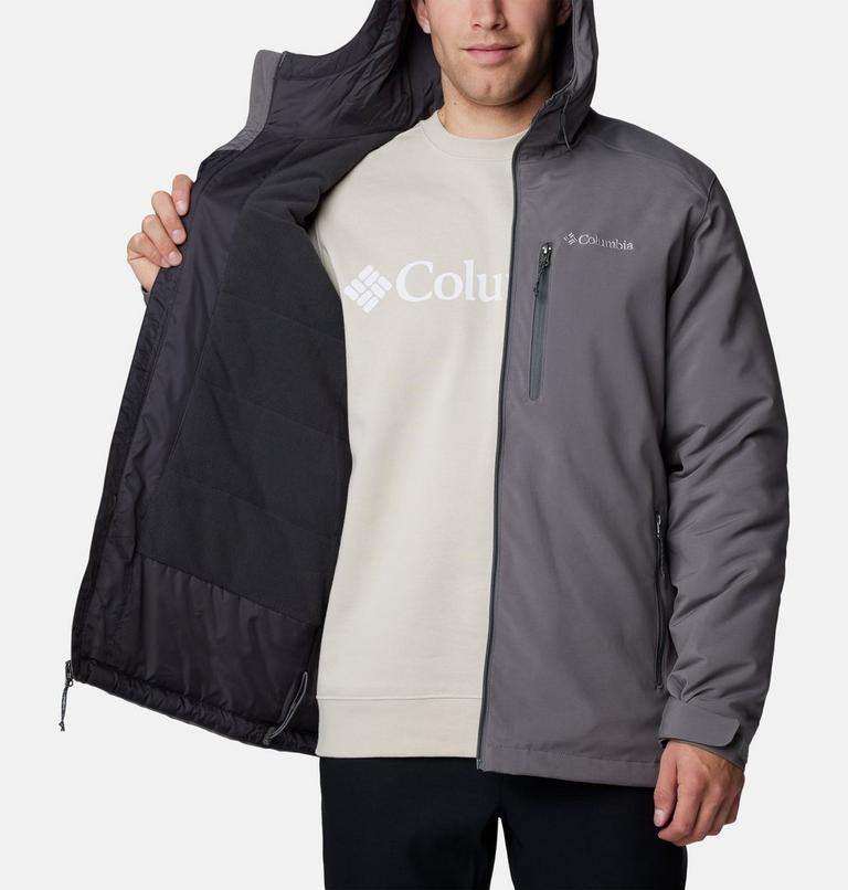 Chaqueta softshell Gate Racer para hombre, Color: City Grey, image 5