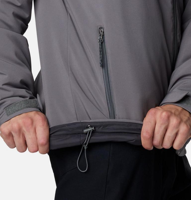 Chaqueta softshell Gate Racer para hombre, Color: City Grey, image 6