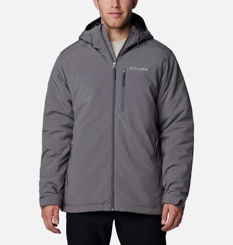 Chaqueta softshell Gate Racer para hombre, Color: City Grey, image 1