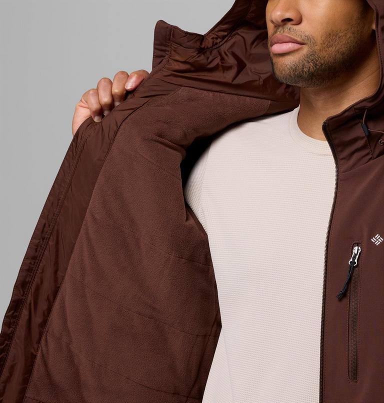 Chaqueta softshell Gate Racer para hombre, Color: Tobacco, image 6