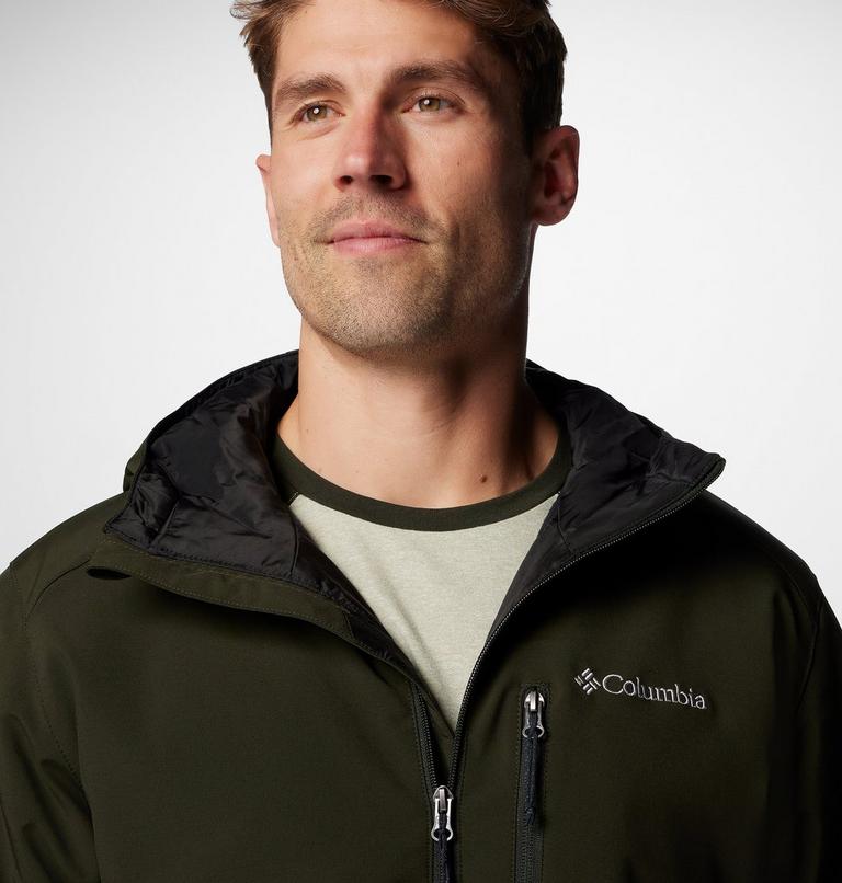 Men’s Gate Racer II Softshell Jacket, Color: Greenscape, image 5