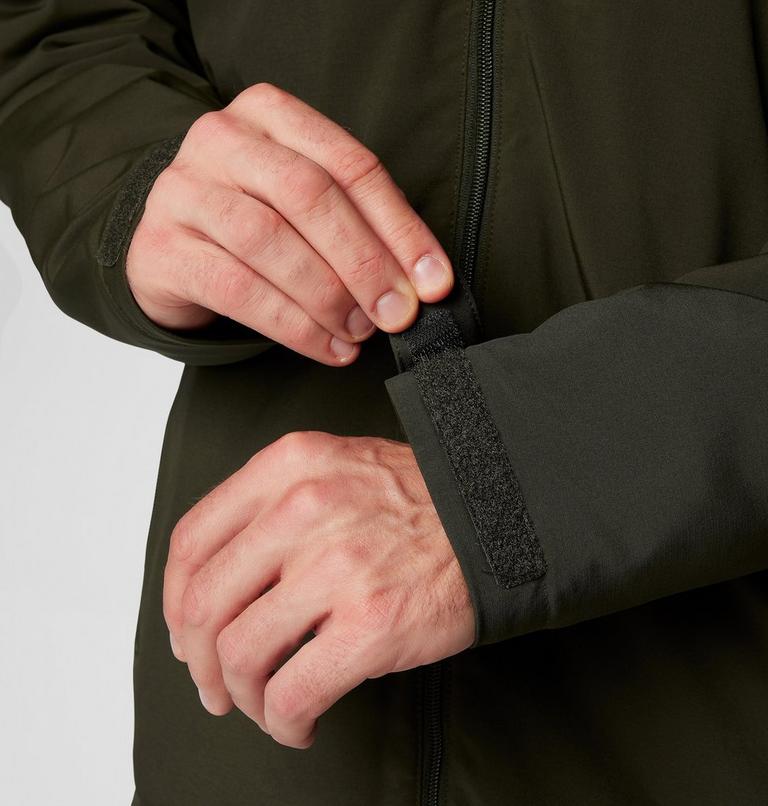 Men’s Gate Racer II Softshell Jacket, Color: Greenscape, image 9
