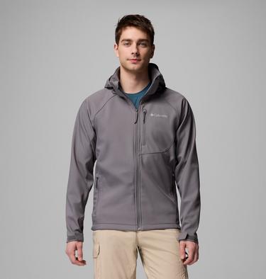 Veste de Randonnée Softshell Cascade Ridge III Homme, Color: City Grey, image 1