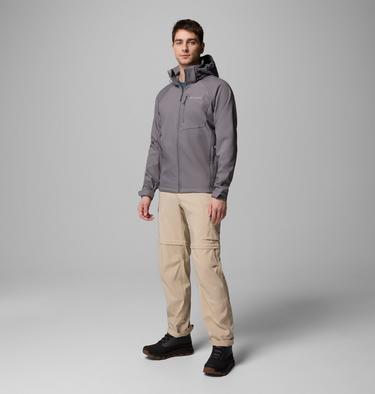 Veste de Randonnée Softshell Cascade Ridge III Homme, Color: City Grey, image 2