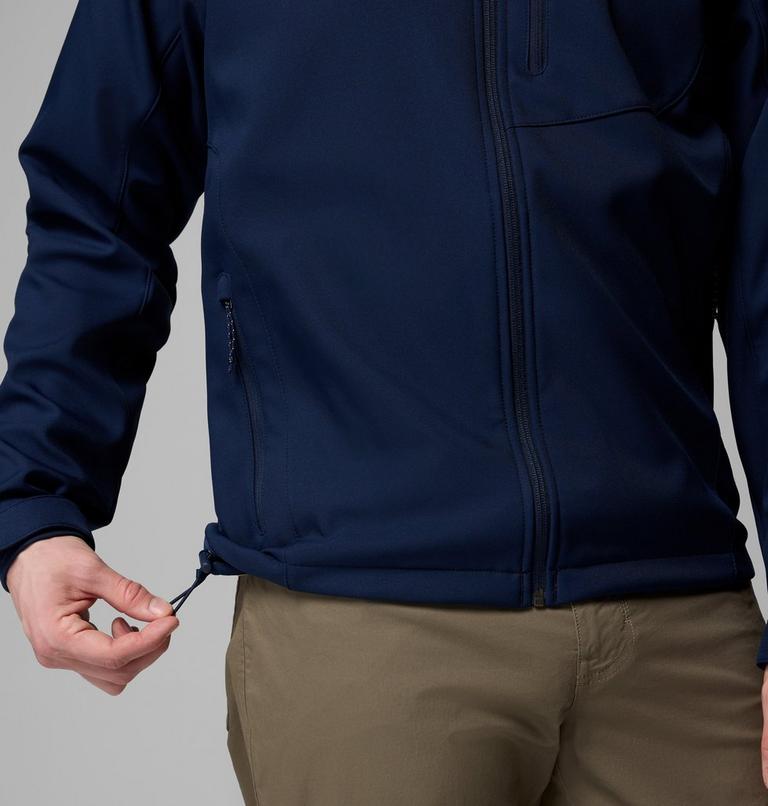 Men’s Cascade Ridge III Softshell Hiking Jacket, Color: Collegiate Navy, image 6